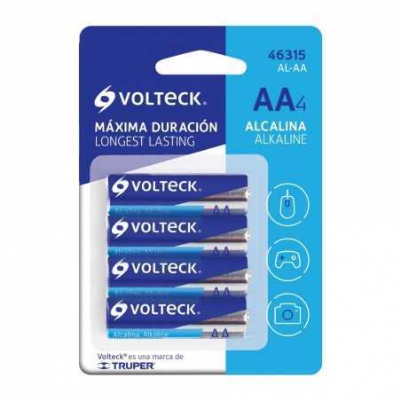 Pila Alcalina Tama O Aa Blister Con Pzas Volteck