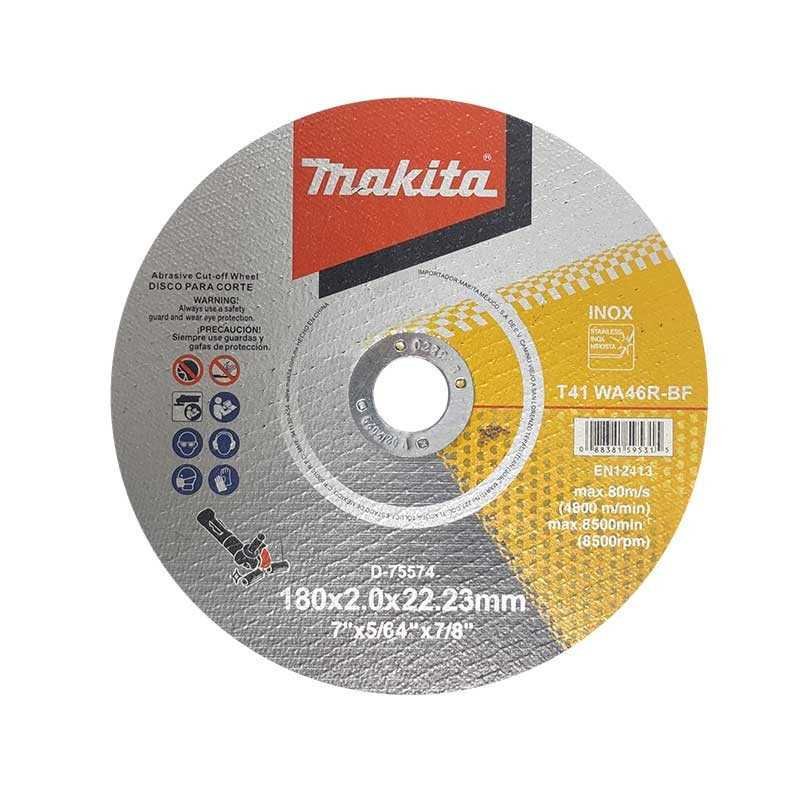 Disco Abrasivo Para Corte Acero Inoxidable 7"X78" D75574