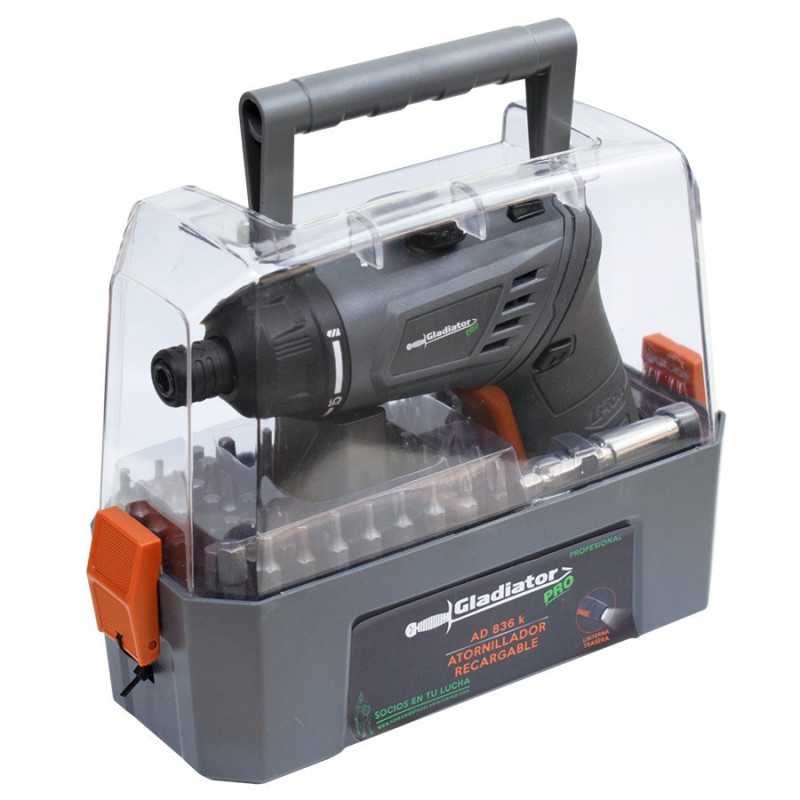 Atornillador Recargable 3.6V Gladiator AD836K Atornillador Recargable 3.6V Gladiator AD836K