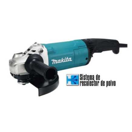 Esmeriladora Angular 7" y 9" 2,700 W 6,600 rpm MAKITA GA9082