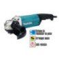 Esmeriladora Angular 7" y 9" 2,700 W 6,600 rpm ANTI-RESTART MAKITA GA9081