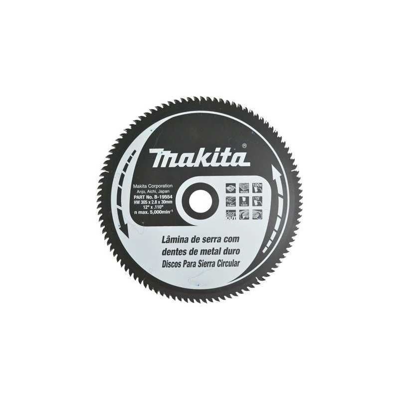 Disco P/Sierra Circular 12 X 1 3/16 X 48D. C/REDUCTOR 1.5/8 B19548