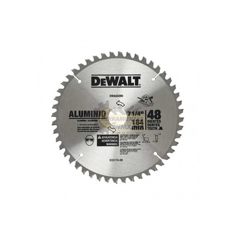 Disco sierra 7-1/4x48 dientes Flecha 1 C DWA03200