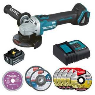 Esmeriladora Mini 4-1/2  Makita DGA456STX3
