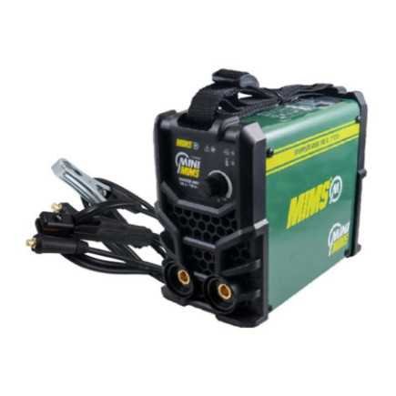 Soldadora Inversora mini MMA 100 A + mochila + accesorios
