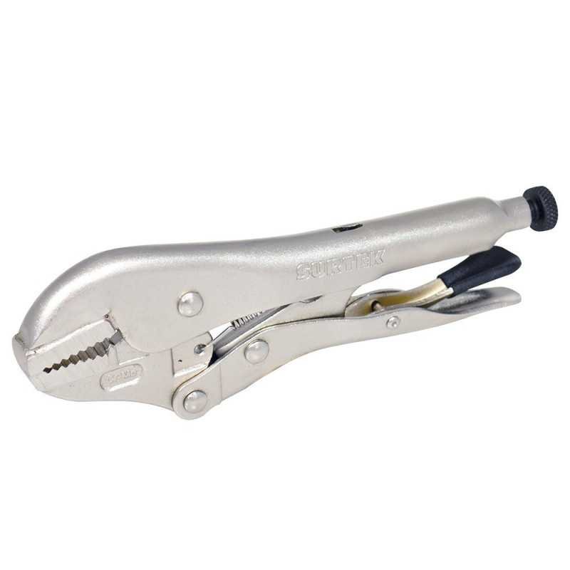 Pinza de presión de 10" quijada recta Surtek PFP10