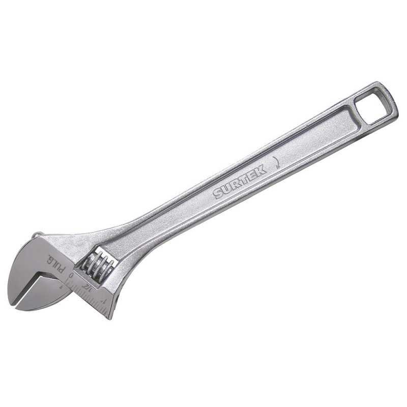 Llave ajustable cromada 6" Surtek 506