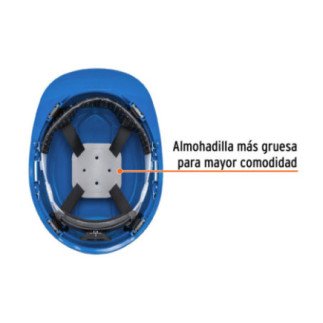 Casco De Seguridad Azul Truper 10371