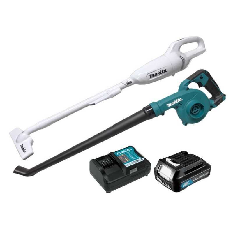 Combo Aspiradora y Sopladora Inalámbricas CXT 12V Makita CLX248