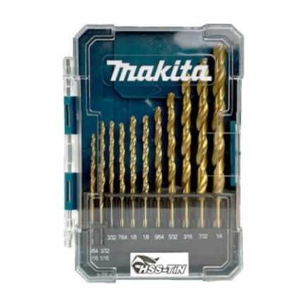 Juego De 13 Brocas De Metal Hss-Tin D-72908