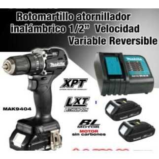 Rotomartillo Atornillador 18 V Makita DHP487YX2B