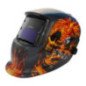 Careta Electronica Para Soldar Flaming Skull Careta Electronica Para Soldar Flaming Skull