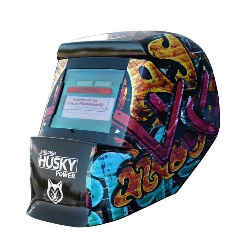 Careta Electrónica Sobra variable HUSKY HKC45 Grafiti