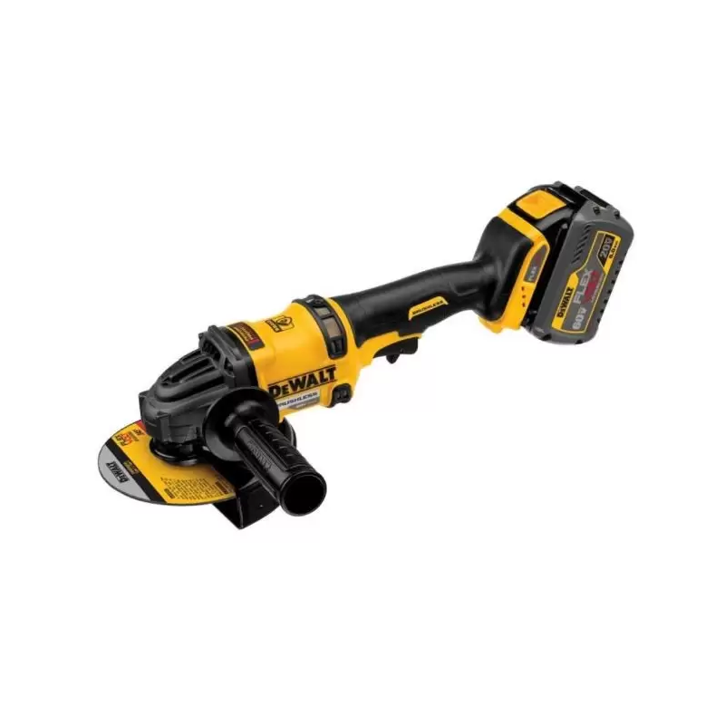 Esmeriladora angular 4-1/2" inalámbrica 60 V FlexVolt ... DEWALT DWDCG414T1