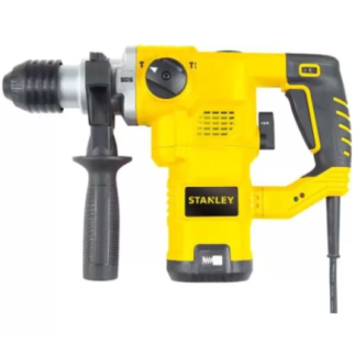 Rotomartillo SDS Plus 1-1/4" 1,250 W 3.5 J 0-4,100 gpm + brocas STANLEY STHR1232K-B3