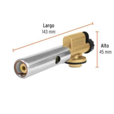 Boquilla con encendido electrónico, para lata roscada 11924