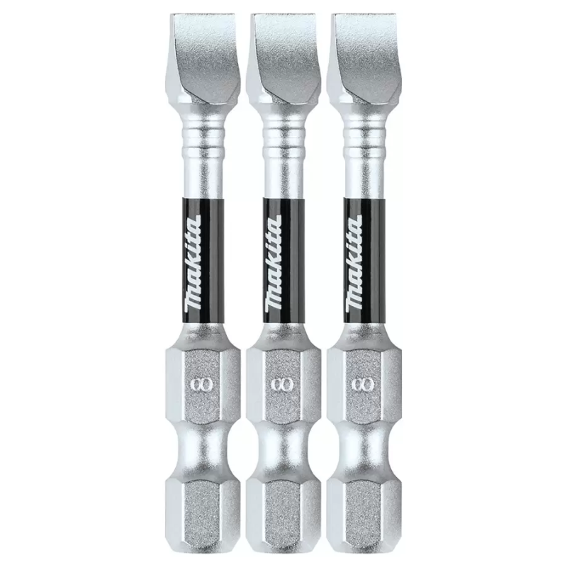 Impact XPS Nro8 Slotted 2 Power Bit 3/Pk MAKITA ACCESORIOS E00882