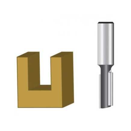 Fresa Recta 2 Filos 3/8" Ct Zanco 1/4" MAKITA ACCESORIOS D49074