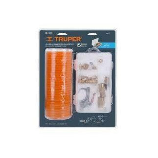 Juego De 15 Piezas Para Compresor De Aire, Truper 19094