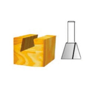 Fresa Cola De Milano 3/8 Ct Zanco 1/4 MAKITA ACCESORIOS D49535