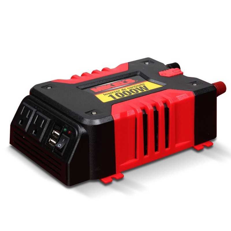 Inversor De Corriente 12 V (1,000 W) MIKELS C-12100 MIK-C-12100 MIKELS Inversor De Corriente 12 V (1,000 W) MIKELS C-12100 MIK-C-12100 MIKELS