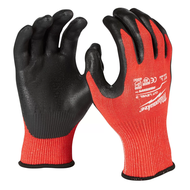 Guantes De Corte Nitrilo 3 Largos Milwaukee 48228932 1