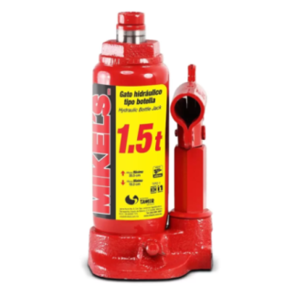 Gato Hidráulico De Botella Con Tornillo De Extensión 1.5 T MIKELS GH-1.5