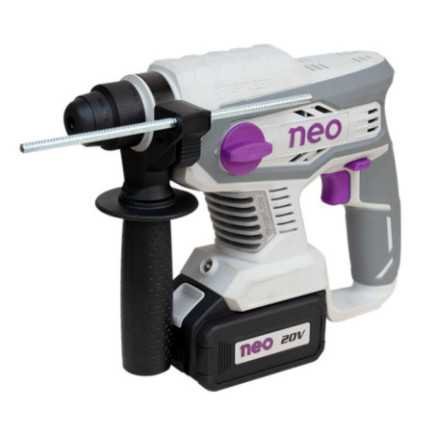 Rotomartillo SDS plus 22-28 mm 20 V + set de brocas SDS plus NEO RM1022/20C1