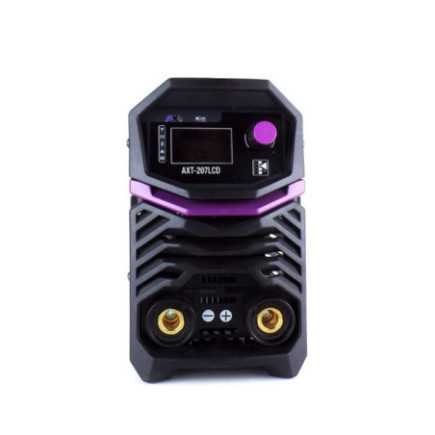 Soldadora Inversora Electr/Tig Lift 200Amperes Bivoltaje 110-220Volts Axtech Cen-Axt-207Lcd