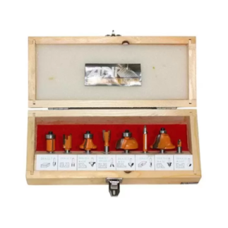 Brocas Para Router 8 Piezas Profesionales Adir 0158