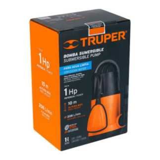 Bomba sumergible plástica para agua limpia 1 HP