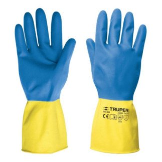 Guantes De Látex Reforzados Grandes Truper 15269