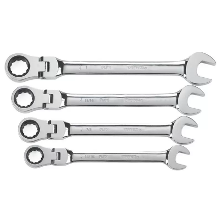 Llaves Combinadas Tipo Matraca Flex 4 Piezas Stark Tools 18706