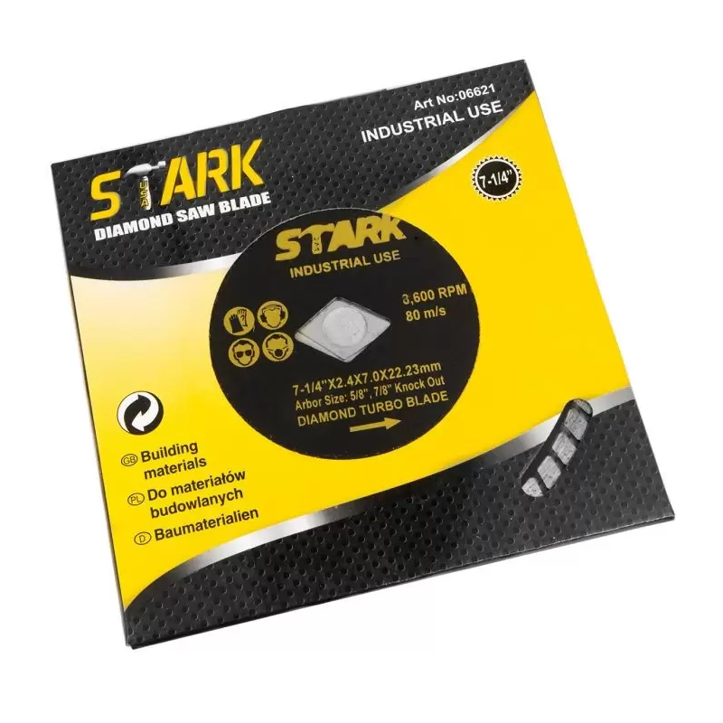 Disco Concreto Diamond Turbo 7 1/4" Stark Tools 06621