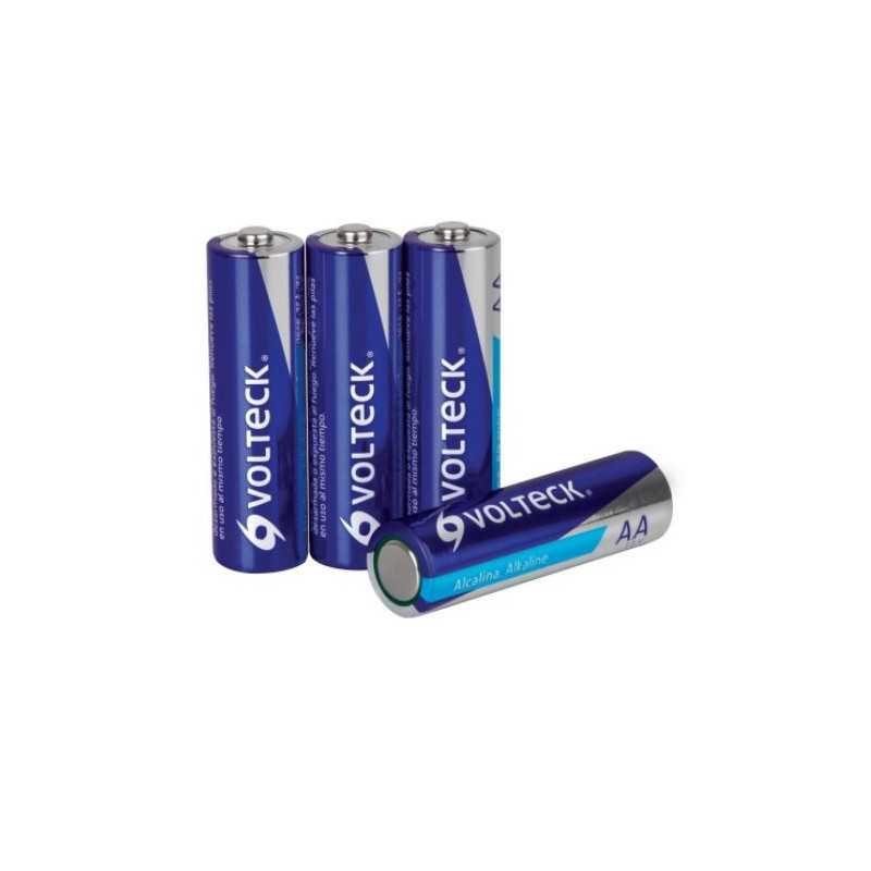 Pila Alcalina Tamaño AA, Blister Con 4 Pzas, Volteck