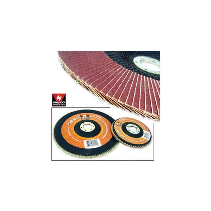 Disco Laminado Polifan 4 1/2" Grado 80 Zirconia Neiko 11118A