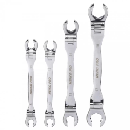 Llaves Combinadas Mm Cabeza Flexible Neiko 03348B