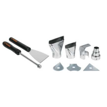 Pistola de Calor 45-500 °C 2,000 W + boquillas + accesorios TRUPER PISCA-A