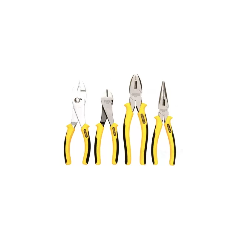 Pinzas De 4 Piezas Electricista Corte Punta N.R. Stanley 84058