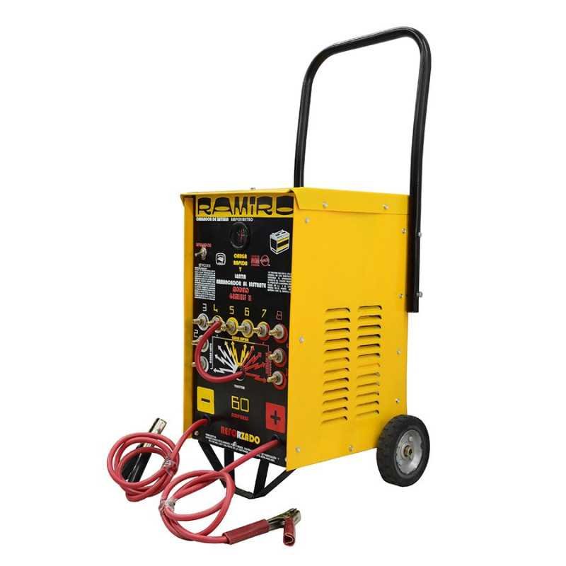 Cargador De Baterias Geminis 2 Carga Rapida Con Arrancador Ramiro Geminis11