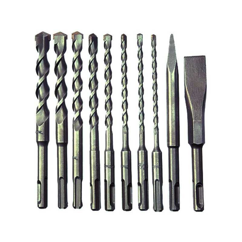 Brocas Sds Plus Y Cinceles 10 Piezas Makita D45820