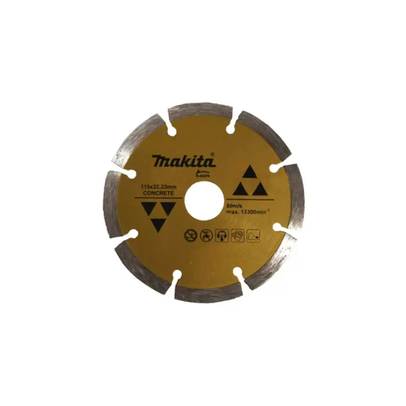 Disco De Diamante Segmentado 4 1/2" Para Concreto Makita D44270