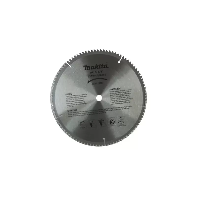 Disco Sierra Circular 10" X 100 Carburo Makita D19065