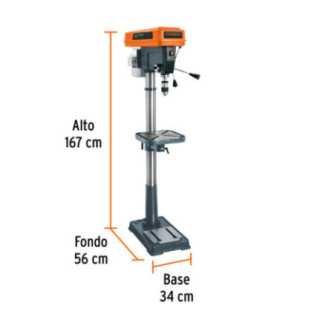 Taladro Pedestal 5/8" 1,200 W 300-3,000 rpm 12 velocidades TRUPER TAPI-17