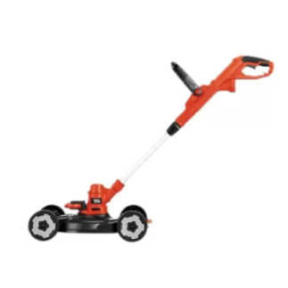 Podadora 12" 3 en 1 desbrozadora bordeadora 800 W 120 V BLACK & DECKER MTE912-B3