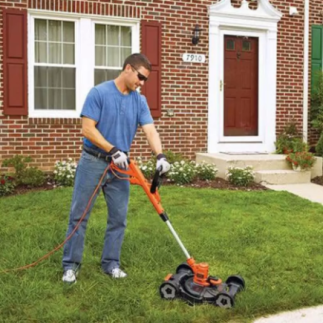 Podadora 12" 3 en 1 desbrozadora bordeadora 800 W 120 V BLACK & DECKER MTE912-B3