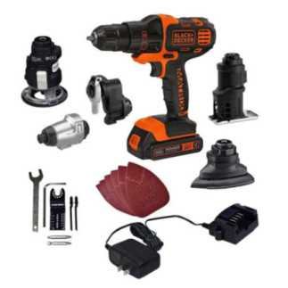 Taladro Matrix Kit 6 En 1 Multi Herramienta 6 Volts Black & Decker BDCDMT1206KITC