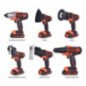 Taladro Matrix Kit 6 En 1 Multi Herramienta 6 Volts Black & Decker BDCDMT1206KITC