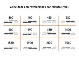 Taladro Pedestal 5/8" 1,200 W 300-3,000 rpm 12 velocidades TRUPER TAPI-17
