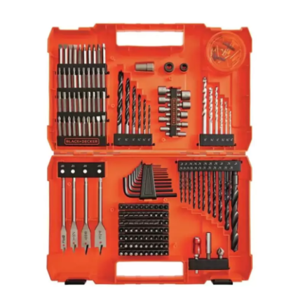 Accesorios Para Taladro Y Destorinillador De 129 Piezas Black & Decker BD7191291